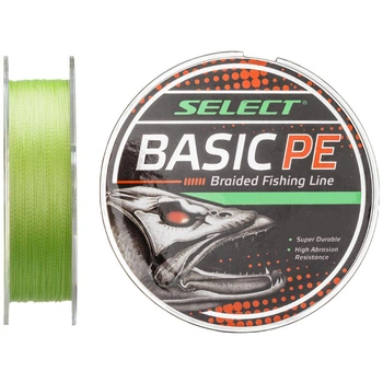 Шнур Select Basic PE 150m (салатовый) 0.10mm 10lb/4.8kg