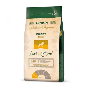 Cухий корм Fitmin Dog mini Puppy для цуценят малих порід з бараниною і яловичиною 2.5 кг