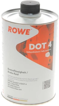 Жидкость тормозная ROWE HIGHTEC DOT 4 Class 4 1 л (25109-0010-99)