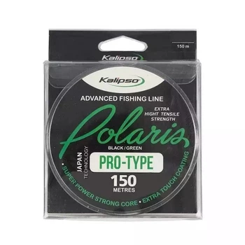 Волосінь Kalipso Polaris Black green 150m 0.20mm