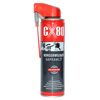 Універсальний аерозоль (мастило) WD-40 250 мл аналог CX80 для ремонту, консервації, догляду, обслуговування, багатоцільовий спрей (дуоспрей з трубкою)