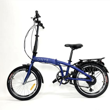 Електроволосипед складаний Onyx 20" (500W 36V 16Ah) Синій