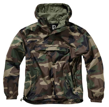 Анорак Summer Windbreaker Brandit L Woodland (3162.10.L)