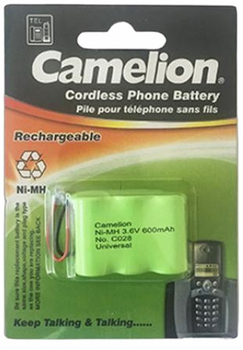 Акумулятор Camelion Rechargeable C028 3NH-AA 3.6 В 600 мАг (17200108)