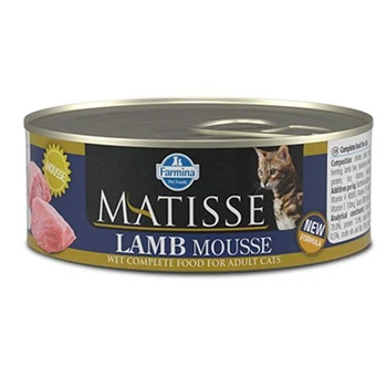 Консервований корм Farmina Matisse Cat Mousse Lamb Консервований корм з ягням для котів 85 г (162040)