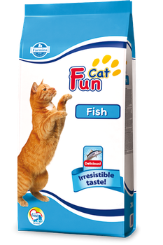 Сухий корм Farmina Fun Cat Fish Сухий корм з рибою для котів з нормальним рівнем фізичної активності 20 кг (156442)