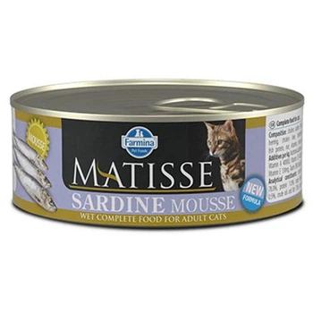 Консервований корм Farmina Matisse Cat Mousse Sardine Консервований корм з сардиною для котів 85 г (162043)