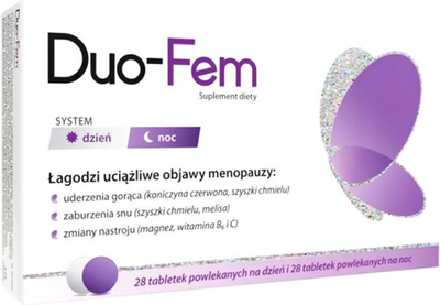 Дієтична добавка Natur Produkt Pharma Duo-FeM 28 таблеток + 28 таблеток (5906204015114)