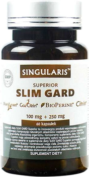 Дієтична добавка Singularis Superior Slim Gard 60 капсул (5903263262428)