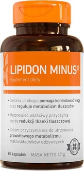 Дієтична добавка Amc Pharma Lipidon Minus 60 капсул (5060023936255)