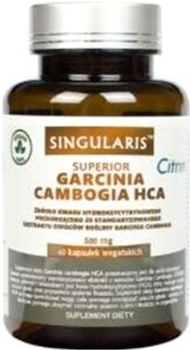 Дієтична добавка Singularis Garcinia Cambogia HCA 500 Mg 60 капсул (5903129300691)