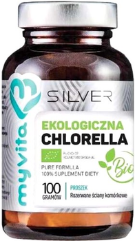 Дієтична добавка MyVita Silver Chlorella 100 г (5903021591111)