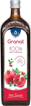 Sok z owoców granatu Oleofarm 100% NFC 980 ml (5904960011555)