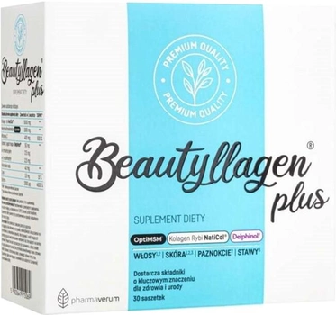 Suplement diety Pharmaverum Beautyllagen Plus 30 szt (5903641915069)