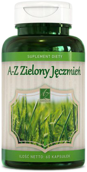 Suplement diety A-Z Medica Zielony jęczmień 60 saps (5903560621041)