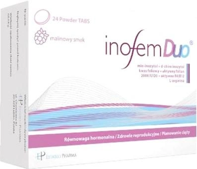 Suplement diety Establo Pharma Inofem Duo 24 tabs (5905669625333)