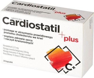 Suplement diety Aflofarm Cardiostatil Plus 30 caps (5902802707574)