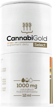Suplement diety Hempoland Cannabi Gold Select 1000 Mg 12 ml (5907769893063)