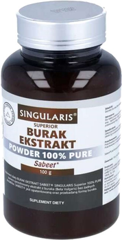 Дієтична добавка Singularis Burak Superior Ekstrakt 100% 100 г (5907796631218)