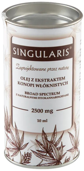 Дієтична добавка Singularis Broad Spectrum 2500 Mg 10 мл (5907796631362)