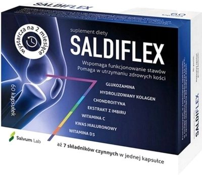 Suplement diety Salvum Lab Saldiflex 60 caps (5902020378310)