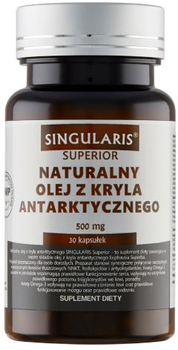 Suplement diety Singularis Naturalny olej z kryla antarktycznego 30 caps (5907796631003)