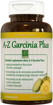 Дієтична добавка A-Z Medica Garcinia Plus 60 капсул (5903560621058)