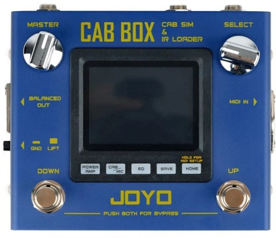 Процессор для электрогитары Joyo R-08 Cab Box Cab Sim / IR Loader (R125803)
