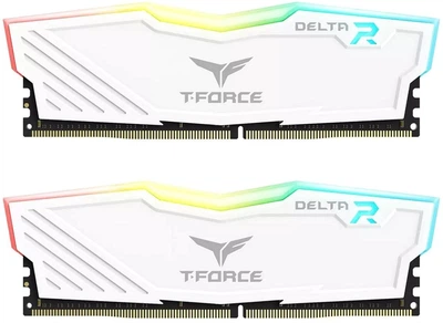 Оперативная память Team Group DDR4-3600 32768MB PC4-28800 (Kit of 2x16384) T-Force Delta RGB White (TF4D432G3600HC18JDC01)