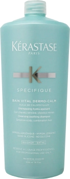 Шампунь Kerastase Specifique Bain Vital Dermo-Calm Shampoo для чутливої шкіри голови 1 л (3474630538115)