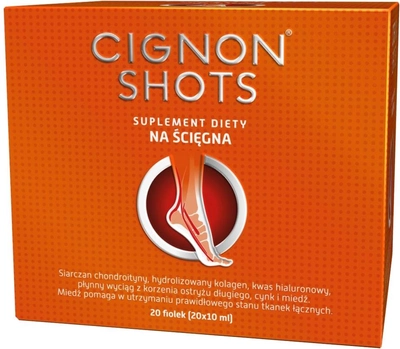 Suplement diety Valentis Cignon Shots 20 x 10 ml (7640153061201)