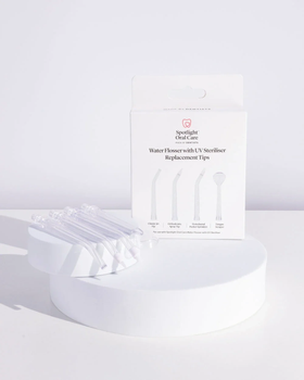 Насадки для іригатора Spotlight Oral Care Water Flosser With UV Steriliser Replacement Tips 4 шт (5391531562880)