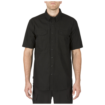 Рубашка тактическая с коротким рукавом 5.11 Stryke™ Shirt - Short Sleeve S Black