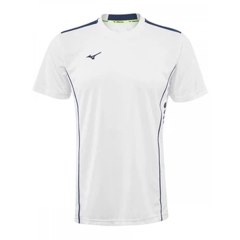 Мужская Футболка MIZUNO Men Hex Rect Polo белый/черный (S) 62EA7002-73 S