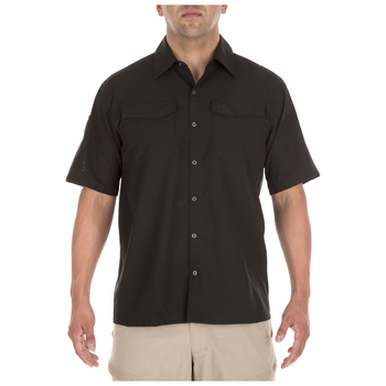 Рубашка тактическая с коротким рукавом 5.11 Freedom Flex Woven S/S XL Black