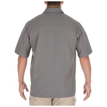 Рубашка тактическая с коротким рукавом 5.11 Freedom Flex Woven S/S 2XL Storm