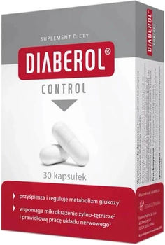 Дієтична добавка Establo Pharma Diaberol Control 30 капсул (5905669625302)
