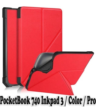 Чохол-книжка BeCover Ultra Slim Origami для PocketBook 740 Inkpad 3/Color/Pro Red (707457) Червоний 27522