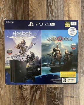 КОНСОЛЬ SONY PLAYSTATION 4 PRO (PS4 PRO) BLACK + 2 ігри ! Б/В