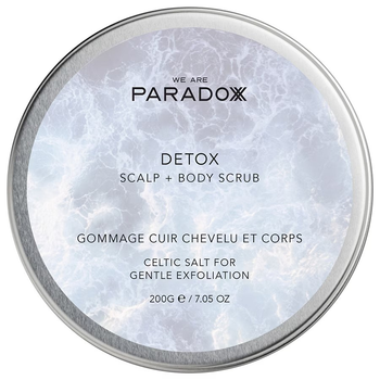 Скраб для шкіри голови We Are Paradoxx Detox Scalp and Body Scrub 200 г (5060616950156)