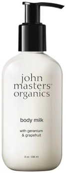 Молочко для тіла John Masters Organics Geranium Grapefruit 236 мл (0669558002050)