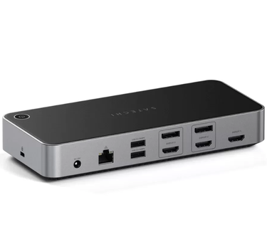 Док-станція Satechi Triple 4K Display Space Gray (ST-D4KTM-EU)