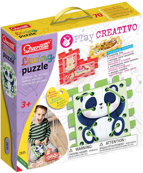 Puzzle do sznurowania Quercetti Lacing Play Creativo (8007905028353)