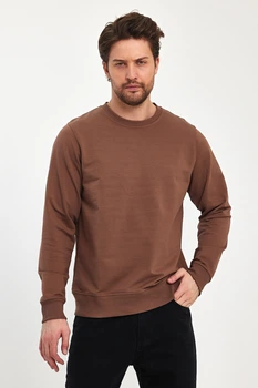 Свитшот Trend Collection 6047 коричневый (KAHVE RENGI) XL