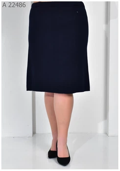 Жіноча спідниця великого розміру UF-Fashion MA - 22486 62 чорний