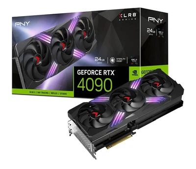 Видеокарта PNY RTX 4090 XL R8 GAMING VERTO EDITION 24GB GDDR6X (VCG409024TFXXPB1) EU
