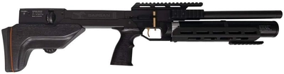 Пневматическая винтовка (PCP) ZBROIA Sapsan Tactical 450/220 (кал. 4,5 мм, черный)