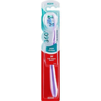 Зубна щітка Colgate 360 Deep Clean фіолетова (COL-360)