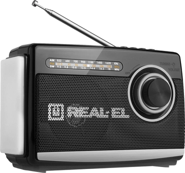 Портативный радиоприёмник Real-El X-510 Черный (EL121800003)