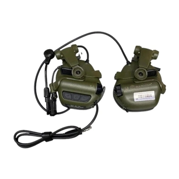 Активні захисні навушники Earmor M32X Mark3 (FG) Olive